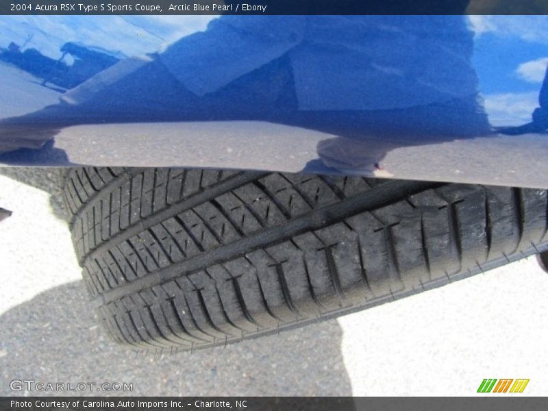 Arctic Blue Pearl / Ebony 2004 Acura RSX Type S Sports Coupe