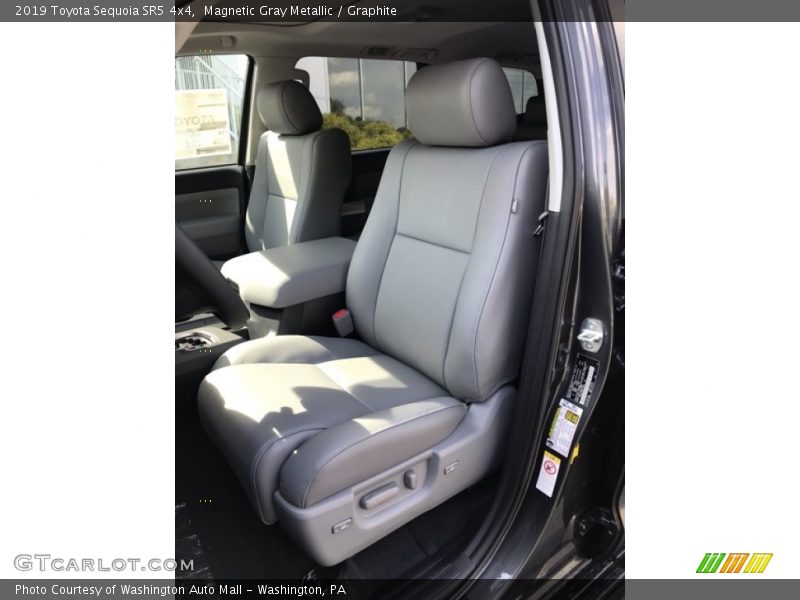 Magnetic Gray Metallic / Graphite 2019 Toyota Sequoia SR5 4x4