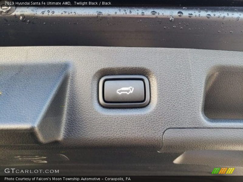 Twilight Black / Black 2019 Hyundai Santa Fe Ultimate AWD