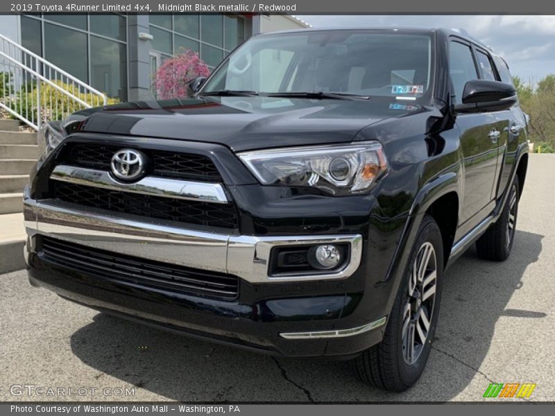 Midnight Black metallic / Redwood 2019 Toyota 4Runner Limited 4x4