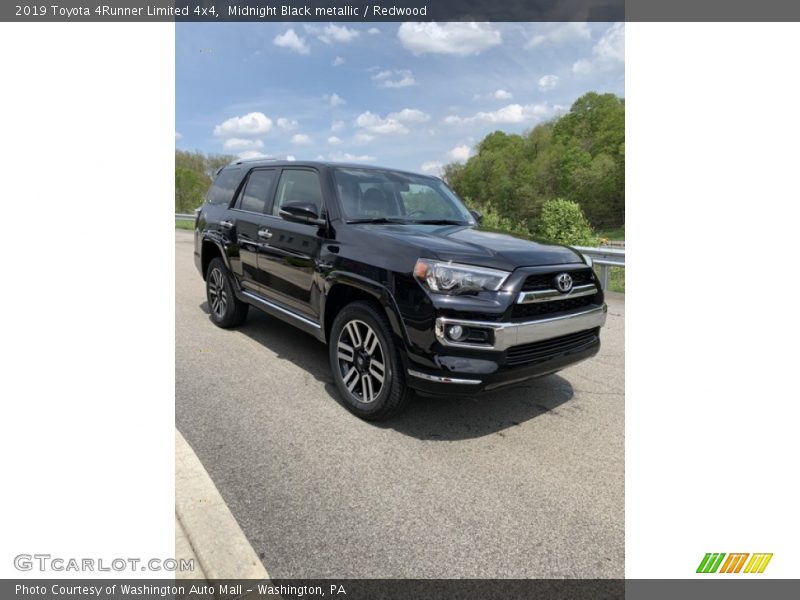Midnight Black metallic / Redwood 2019 Toyota 4Runner Limited 4x4