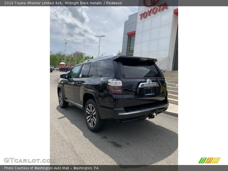 Midnight Black metallic / Redwood 2019 Toyota 4Runner Limited 4x4