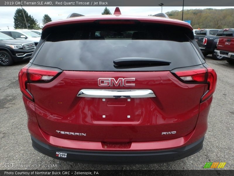 Red Quartz Tintcoat / Jet Black 2019 GMC Terrain SLE AWD