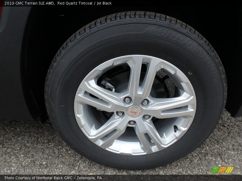 Red Quartz Tintcoat / Jet Black 2019 GMC Terrain SLE AWD