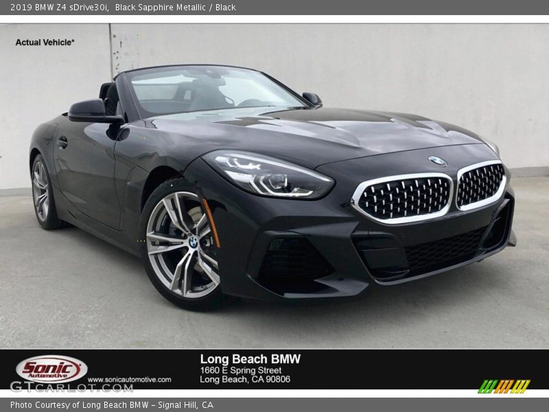 Black Sapphire Metallic / Black 2019 BMW Z4 sDrive30i