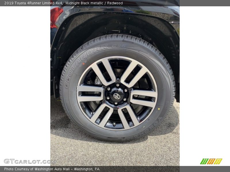 Midnight Black metallic / Redwood 2019 Toyota 4Runner Limited 4x4