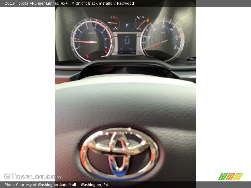 Midnight Black metallic / Redwood 2019 Toyota 4Runner Limited 4x4