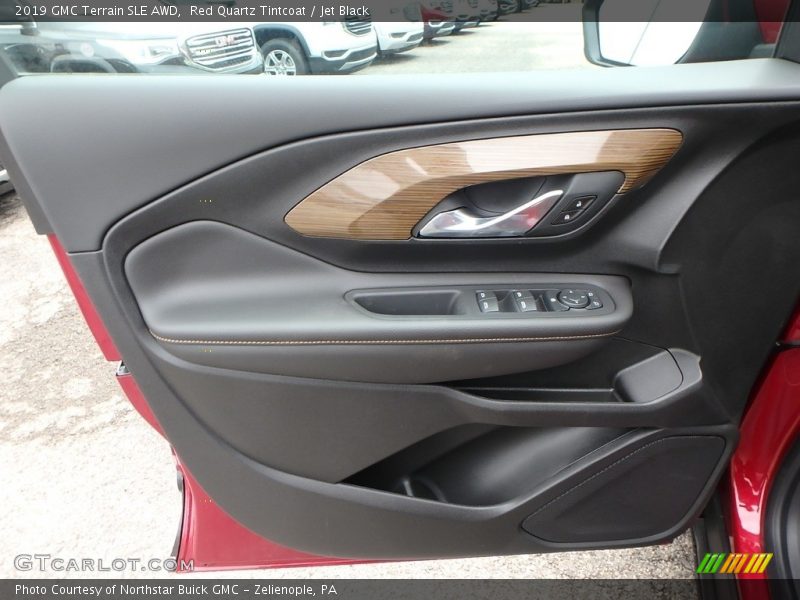 Red Quartz Tintcoat / Jet Black 2019 GMC Terrain SLE AWD