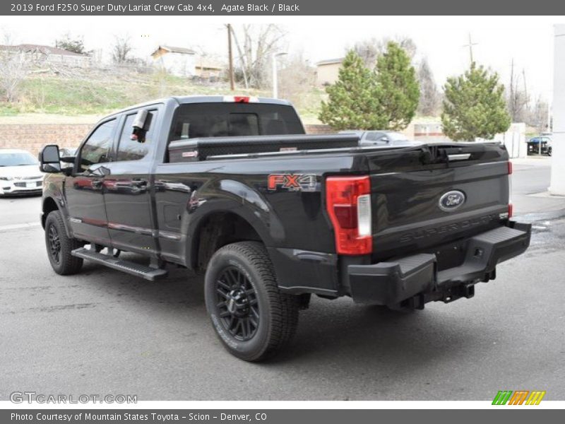 Agate Black / Black 2019 Ford F250 Super Duty Lariat Crew Cab 4x4