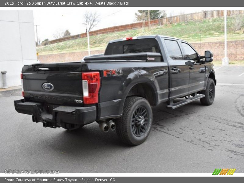 Agate Black / Black 2019 Ford F250 Super Duty Lariat Crew Cab 4x4