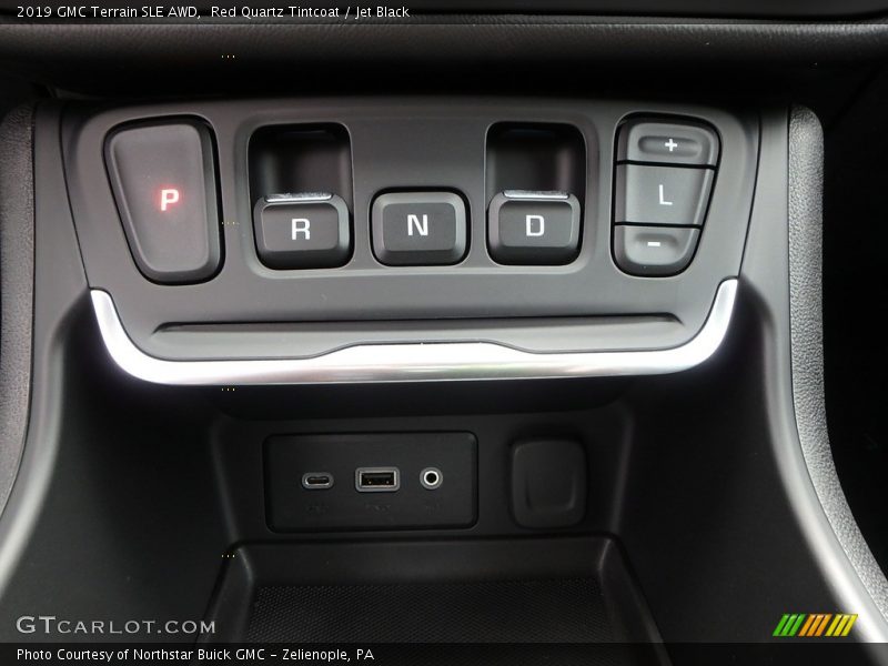 Red Quartz Tintcoat / Jet Black 2019 GMC Terrain SLE AWD