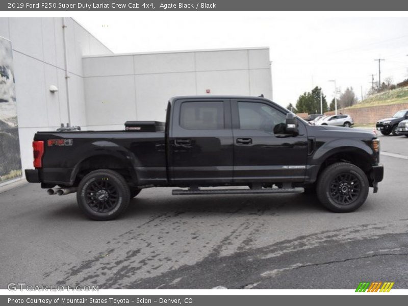 Agate Black / Black 2019 Ford F250 Super Duty Lariat Crew Cab 4x4