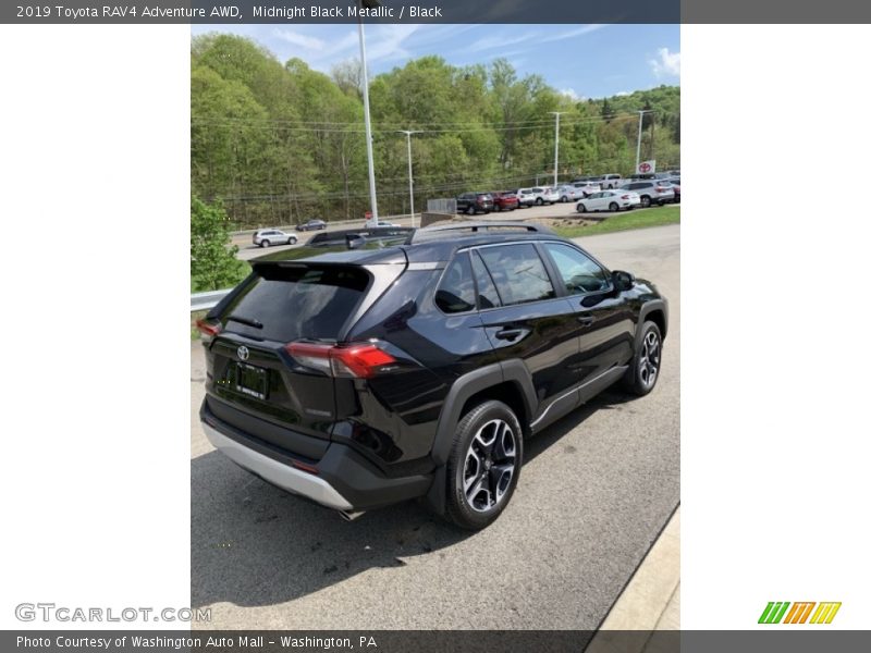 Midnight Black Metallic / Black 2019 Toyota RAV4 Adventure AWD