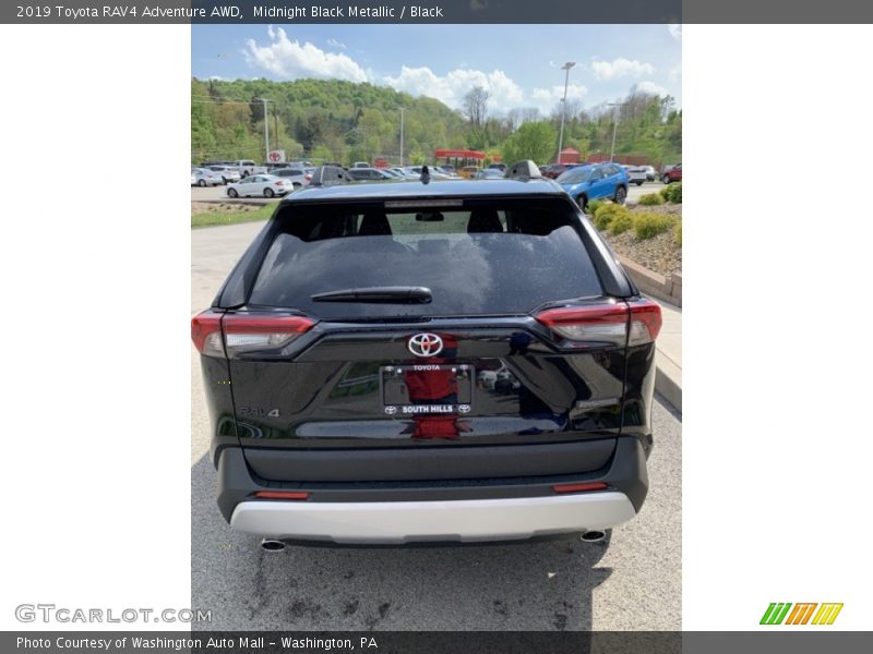Midnight Black Metallic / Black 2019 Toyota RAV4 Adventure AWD
