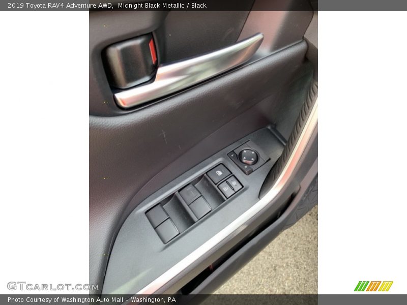 Midnight Black Metallic / Black 2019 Toyota RAV4 Adventure AWD