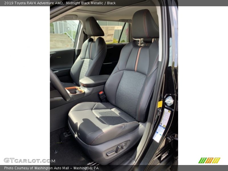 Midnight Black Metallic / Black 2019 Toyota RAV4 Adventure AWD