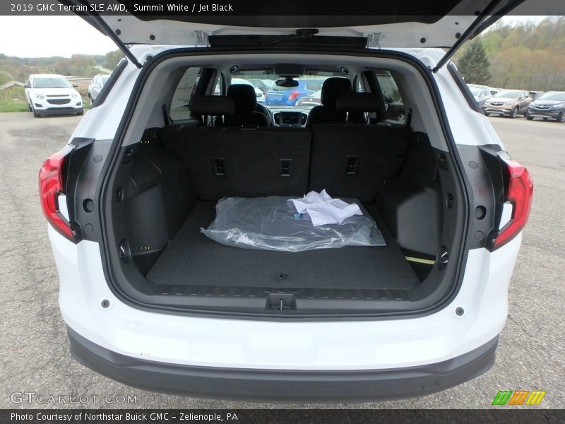 Summit White / Jet Black 2019 GMC Terrain SLE AWD