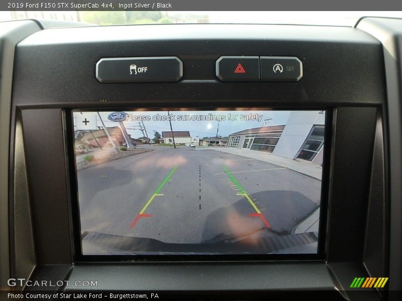 Ingot Silver / Black 2019 Ford F150 STX SuperCab 4x4