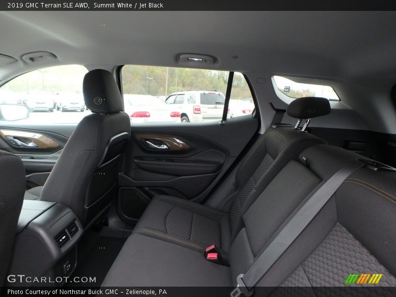 Summit White / Jet Black 2019 GMC Terrain SLE AWD