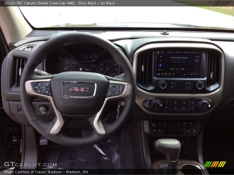 Dashboard of 2019 Canyon Denali Crew Cab 4WD