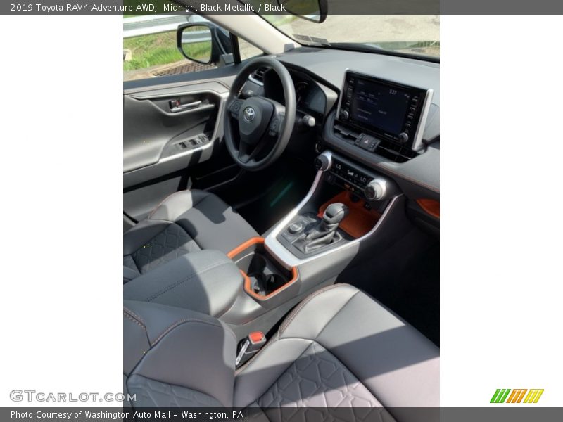 Midnight Black Metallic / Black 2019 Toyota RAV4 Adventure AWD