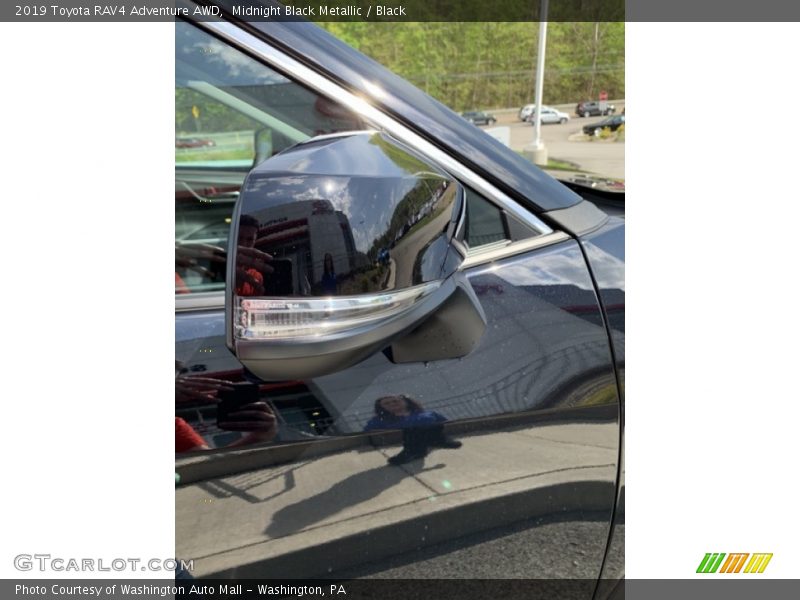 Midnight Black Metallic / Black 2019 Toyota RAV4 Adventure AWD
