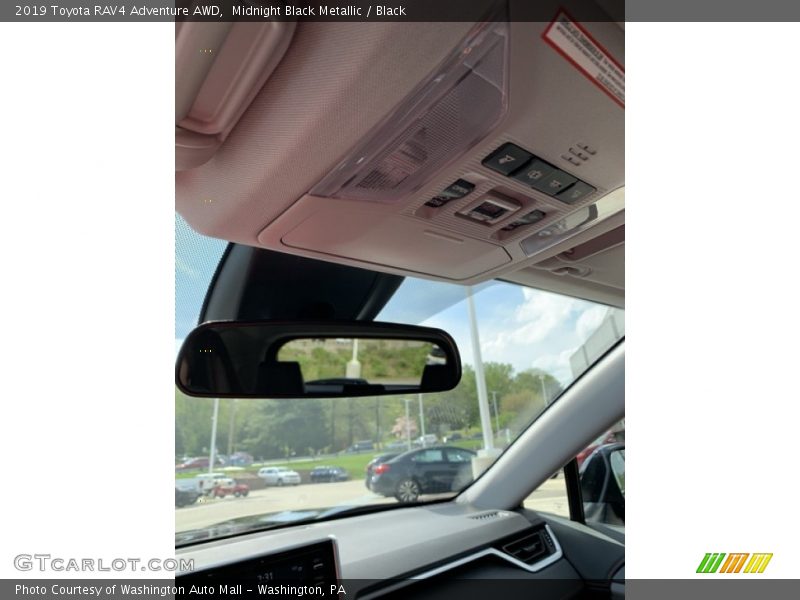 Midnight Black Metallic / Black 2019 Toyota RAV4 Adventure AWD