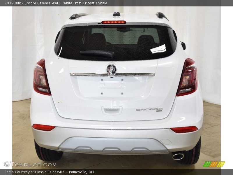 White Frost Tricoat / Shale 2019 Buick Encore Essence AWD
