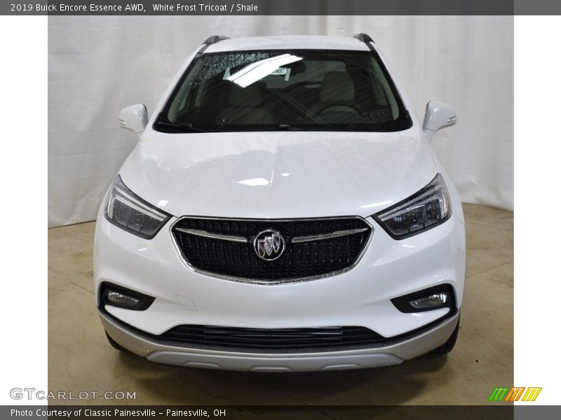 White Frost Tricoat / Shale 2019 Buick Encore Essence AWD