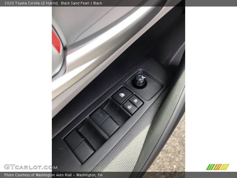 Black Sand Pearl / Black 2020 Toyota Corolla LE Hybrid