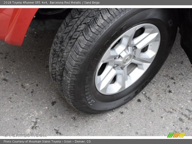 Barcelona Red Metallic / Sand Beige 2018 Toyota 4Runner SR5 4x4