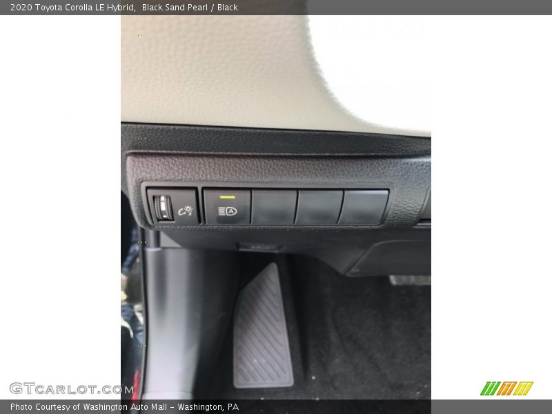 Black Sand Pearl / Black 2020 Toyota Corolla LE Hybrid