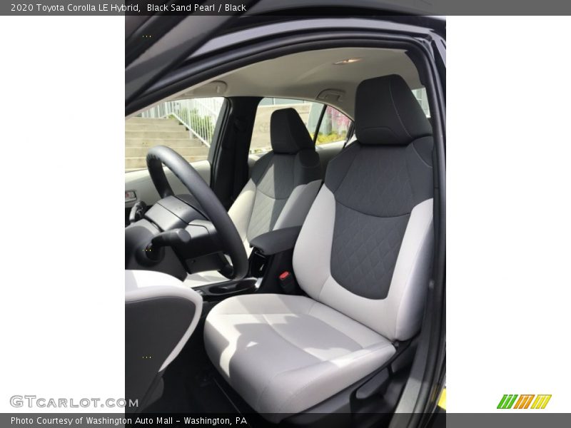 Black Sand Pearl / Black 2020 Toyota Corolla LE Hybrid