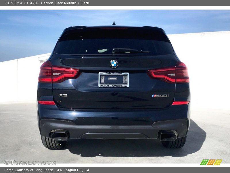 Carbon Black Metallic / Black 2019 BMW X3 M40i