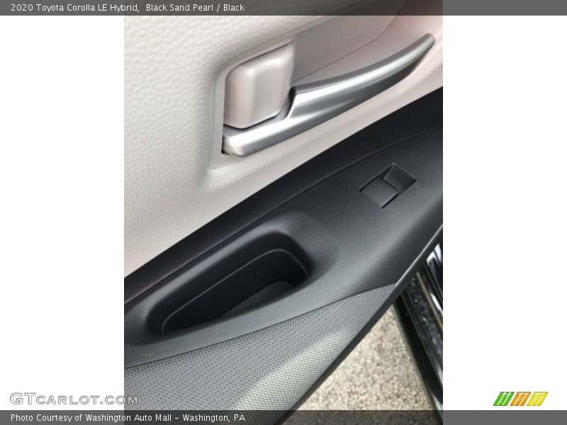 Black Sand Pearl / Black 2020 Toyota Corolla LE Hybrid