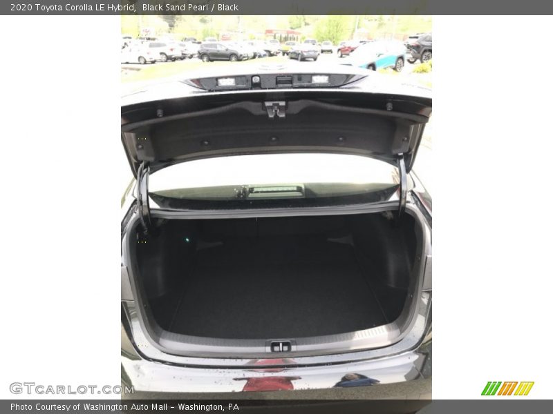 Black Sand Pearl / Black 2020 Toyota Corolla LE Hybrid