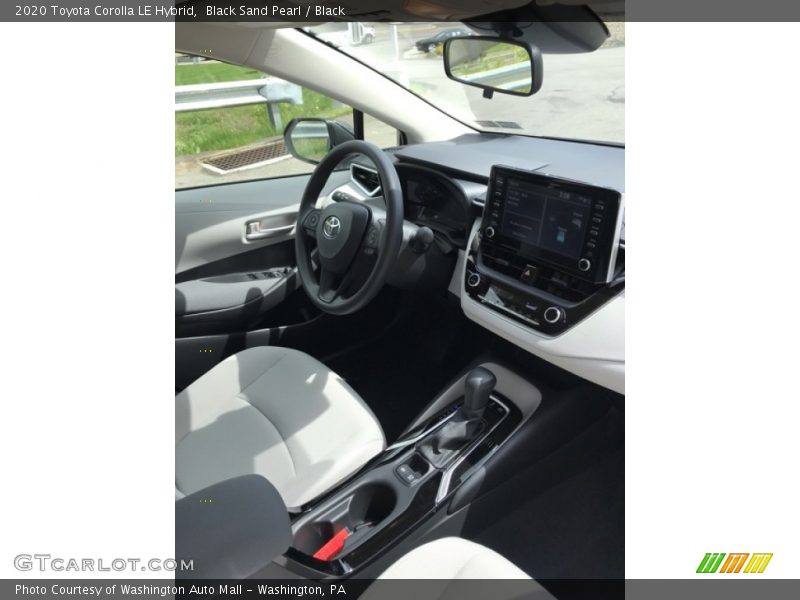 Black Sand Pearl / Black 2020 Toyota Corolla LE Hybrid