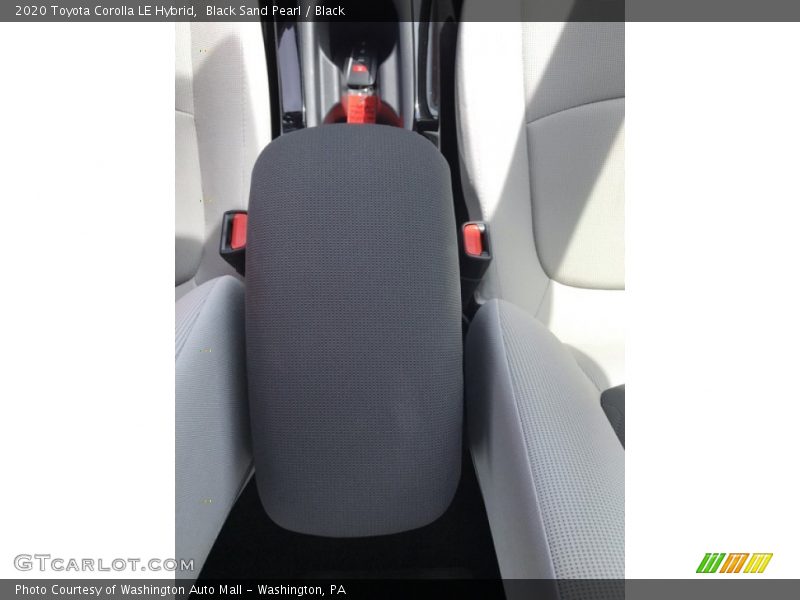 Black Sand Pearl / Black 2020 Toyota Corolla LE Hybrid