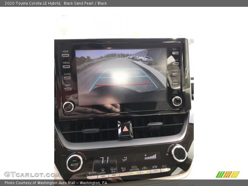 Black Sand Pearl / Black 2020 Toyota Corolla LE Hybrid