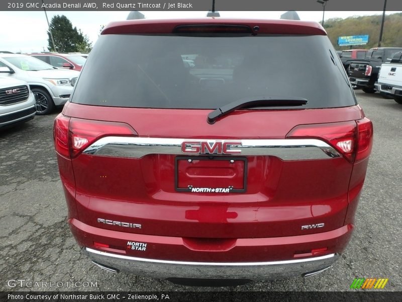 Red Quartz Tintcoat / Jet Black 2019 GMC Acadia Denali AWD