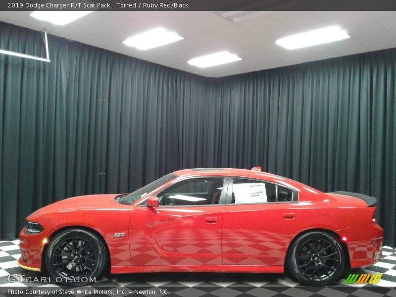 Torred / Ruby Red/Black 2019 Dodge Charger R/T Scat Pack