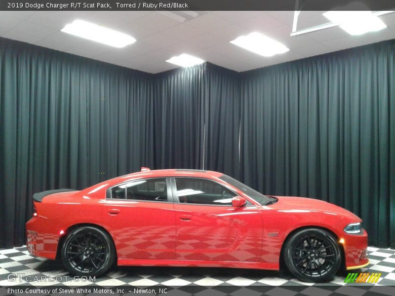 Torred / Ruby Red/Black 2019 Dodge Charger R/T Scat Pack