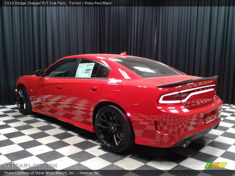 Torred / Ruby Red/Black 2019 Dodge Charger R/T Scat Pack
