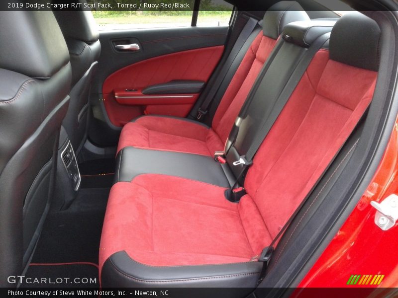 Rear Seat of 2019 Charger R/T Scat Pack