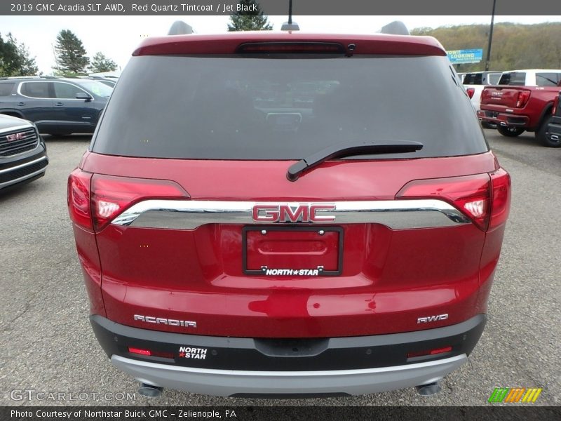 Red Quartz Tintcoat / Jet Black 2019 GMC Acadia SLT AWD