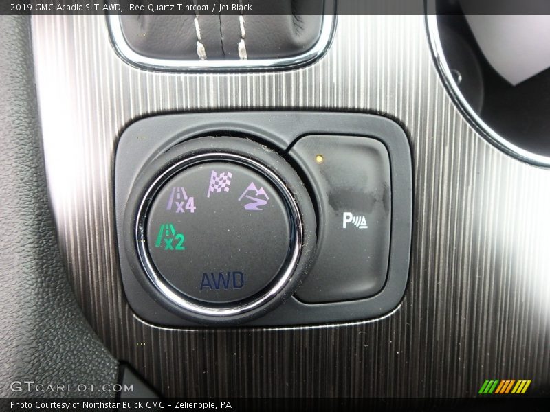 Controls of 2019 Acadia SLT AWD