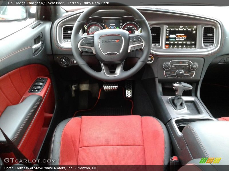 Dashboard of 2019 Charger R/T Scat Pack