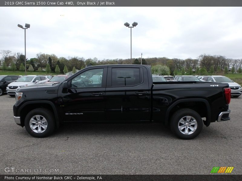 Onyx Black / Jet Black 2019 GMC Sierra 1500 Crew Cab 4WD