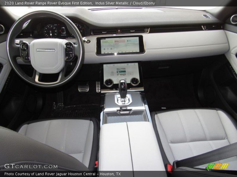 Indus Silver Metallic / Cloud/Ebony 2020 Land Rover Range Rover Evoque First Edition