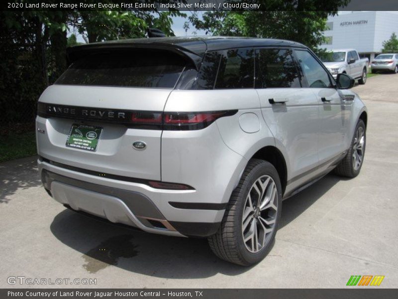 Indus Silver Metallic / Cloud/Ebony 2020 Land Rover Range Rover Evoque First Edition